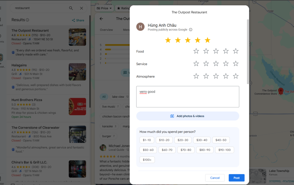 Choose a Star Rating