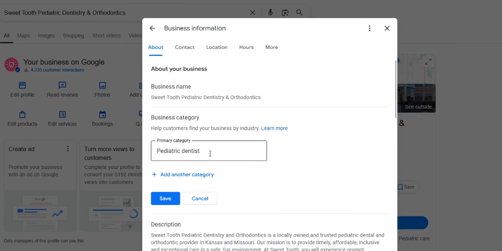 Choose the Right Primary and Secondary Business Categories