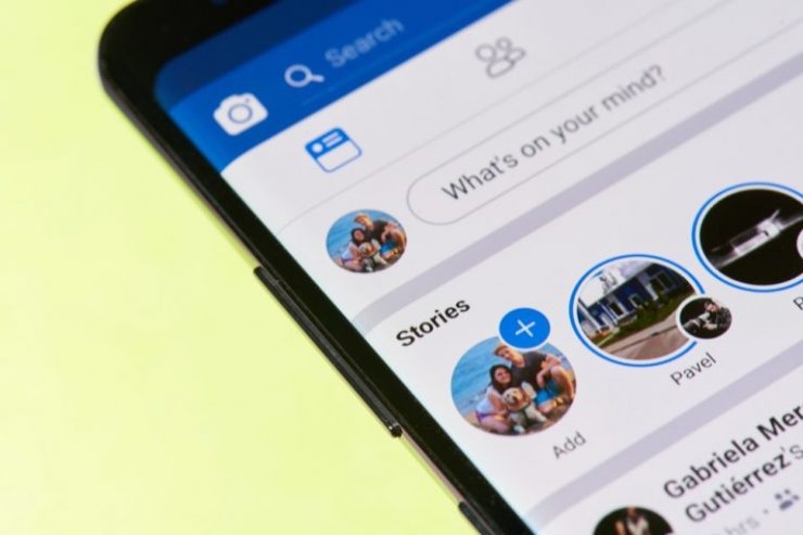 Post Facebook Stories