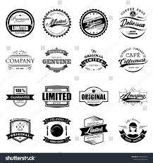 Vintage Stamp and Badge Logos